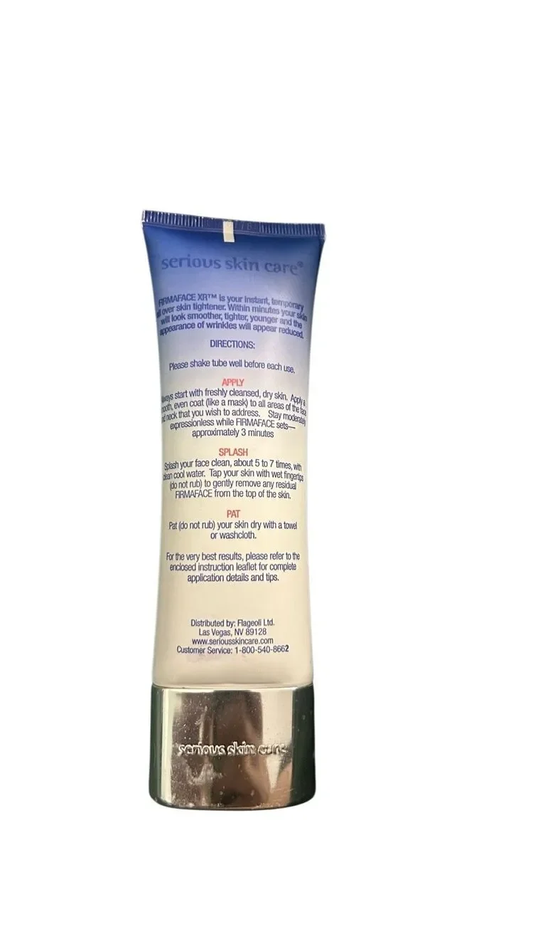 Serious SkinCare Firm A Face Rx 3 Oz NEW SEALED